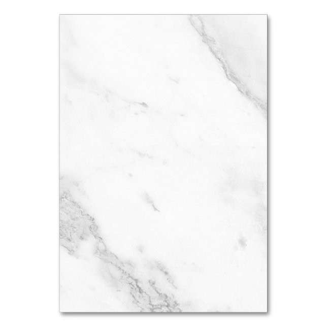Numéro De Table Marbre Blanc (Par défaut)
