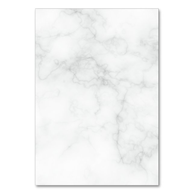 Numéro De Table Marbre Blanc Moderne (Par défaut)