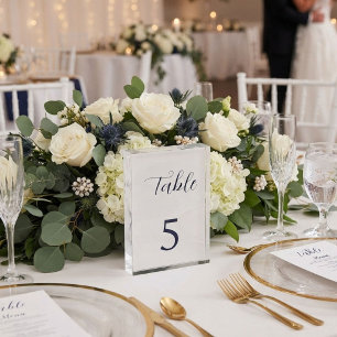 Numéro De Table Mariage bateau de croisière nautique