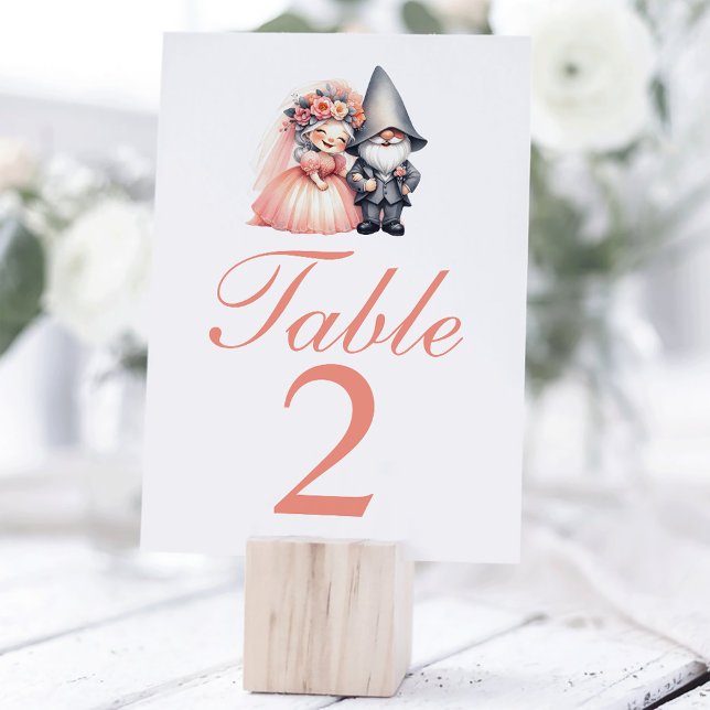 Numéro De Table Mariage blanc orange et gris gris Numéro de tablea (Créateur téléchargé)