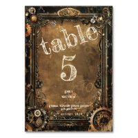 Mariage d'affaires Steampunk Noir