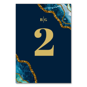 Numéro De Table Mariage de Parties scintillant de la géométrie de