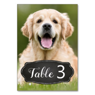 Numéro De Table Mariage de tableau de bord rustique personnalisé