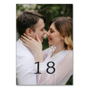 Numéro De Table Mariage éditorial de photo moderne