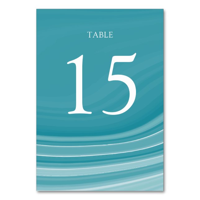 Numéro De Table Mariage en marbre de luxe (Par défaut)
