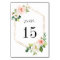 Mariage floral à fleurs blanches Numéro du tableau