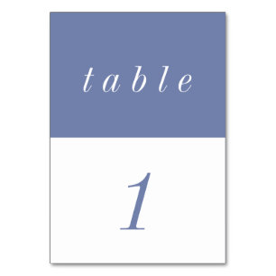 Numéro De Table Mariage minimaliste simple AIry Pastel