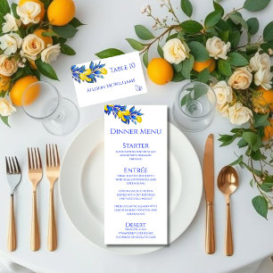 Numéro De Table Mariage Place carte-Méditerranée-Icône de porc -