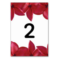 Mariage Red Plumeria Frangipani