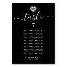 Mariage simple moderne de typographie cardiaque ar