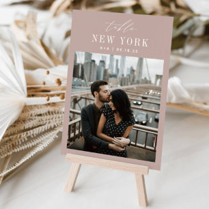 Numéro De Table Mariage Voyage Destination Photo & Nom