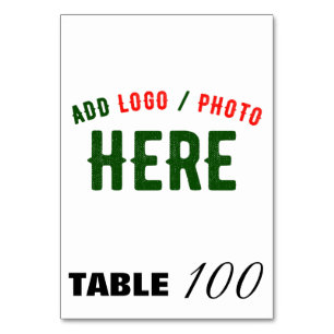 NUMÉRO DE TABLE MARQUE BLANCHE MODERNE ET PERSONNALISABLE VÉRIFIÉE