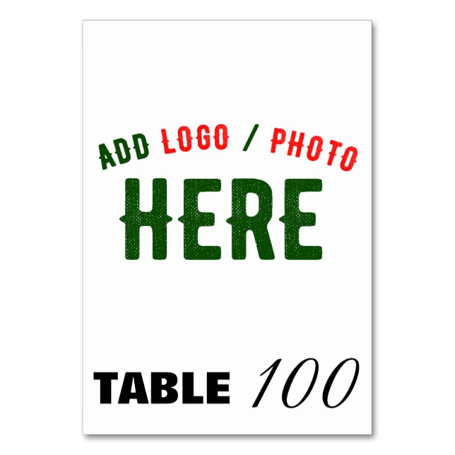 NUMÉRO DE TABLE MARQUE BLANCHE MODERNE ET PERSONNALISABLE VÉRIFIÉE (Par défaut)