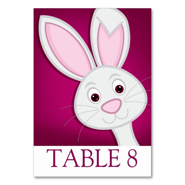 Numéro De Table Masquer le lapin de Pâques (Par défaut)