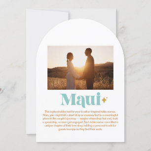 Numéro de table Maui