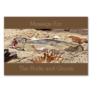 Numéro De Table Message pour le couple heureux