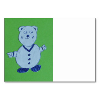 Numéro De Table Mike Horizontal 3,5 po x 5 po