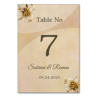 Numéro de table minimal