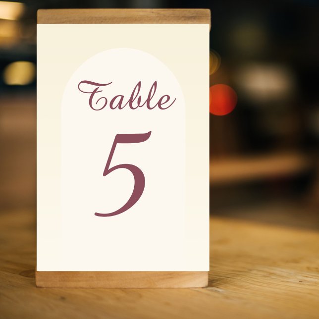 Numéro De Table Mknimalist Quinceañera (Créateur téléchargé)