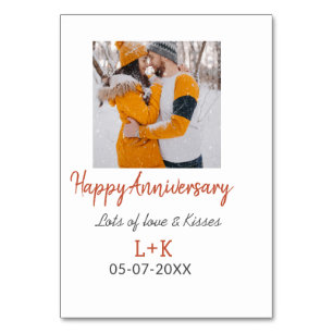 Numéro De Table Moderne boho joyeux anniversaire ajouter nom date 