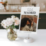 Numéro De Table Moderne Chic Voyage Destination Thème Photo Mariag<br><div class="desc">Décorez vos tables mariages avec cette carte élégante, avec votre photo et votre texte personnalisés. Ajoutez facilement vos propres détails en cliquant sur l'option "personnaliser". 🌸 VEUILLEZ NOTER : La taille de cette carte est de 3, 5 po x 5 po. Si vous désirez une taille plus grande, veuillez me...</div>