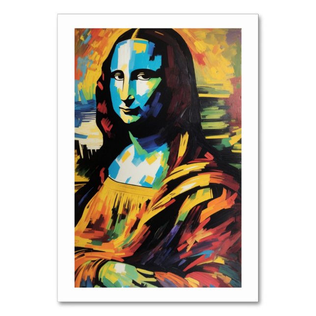 Numéro De Table Mona Lisa (Par défaut)