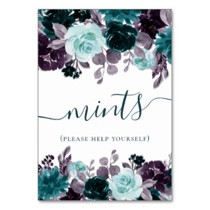 Numéro De Table Moody Boho   Traitements Turquoises Turquoise et P