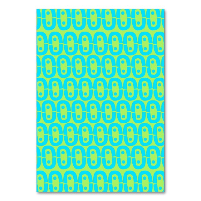 Numéro De Table motif coloré moderne (Par défaut)