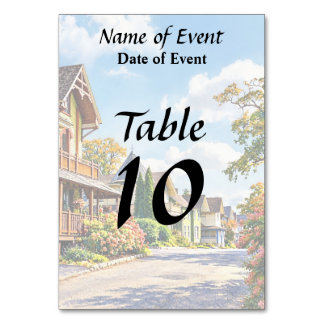 Numéro De Table Mt. Tabor NJ – Trinity Place