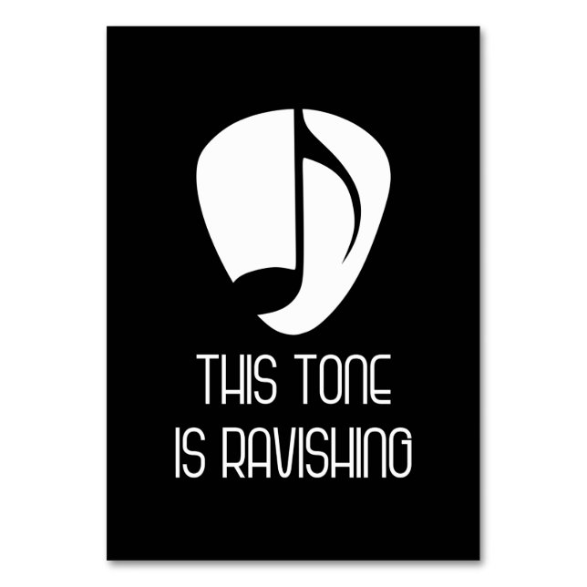 Numéro De Table Musique Ce Ton Est Ravissant (Par défaut)
