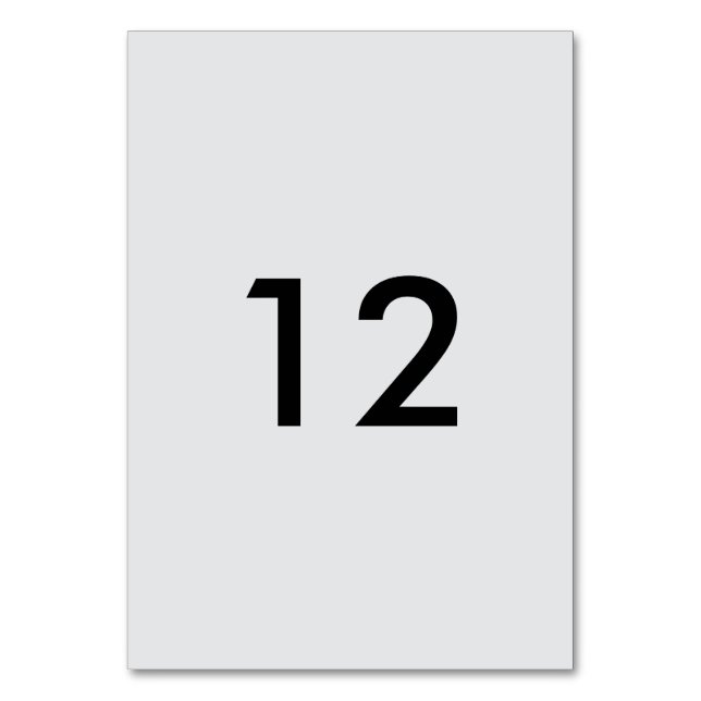 Numéro De Table N° tableau (Par défaut)