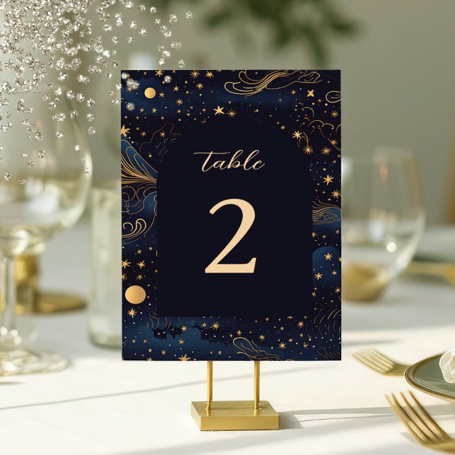 Numéro De Table Noces d'or de la Marine Céleste (Créateur téléchargé)