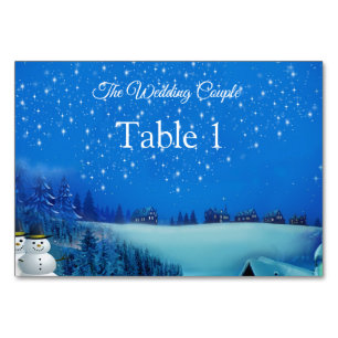 Numéro De Table Noël et Nouvel An 2024
