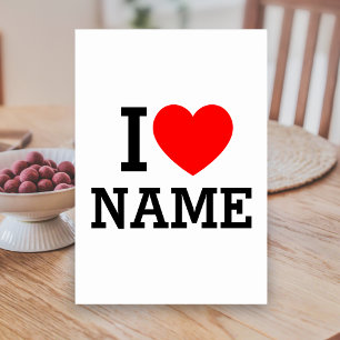 Numéro De Table Nom du coeur
