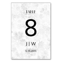 Nombre de Noël enneigé 