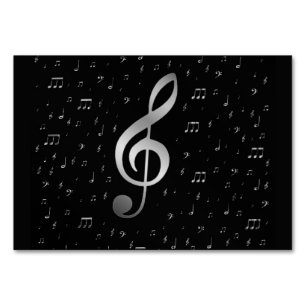 Numéro De Table notes de musique argargent