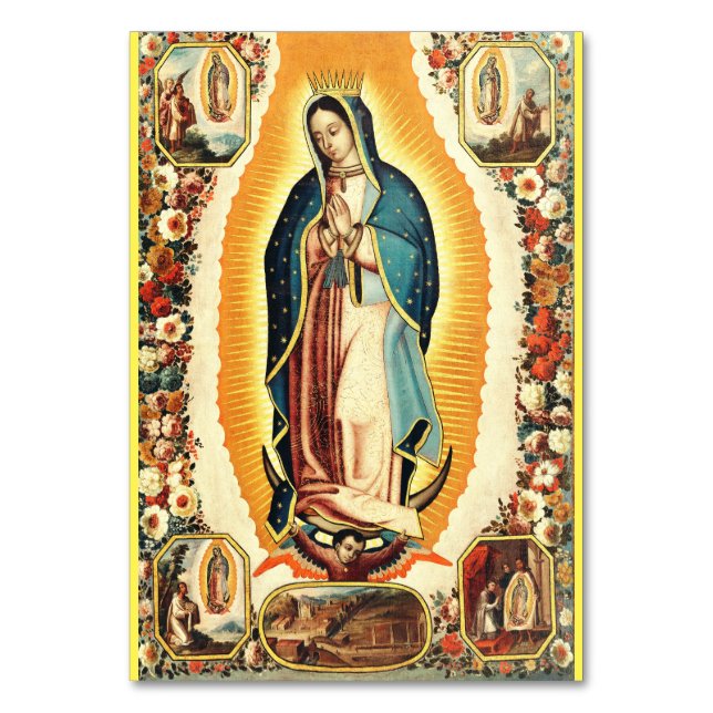 Numéro De Table Notre-Dame de Guadalupe, Art Radieux (Par défaut)