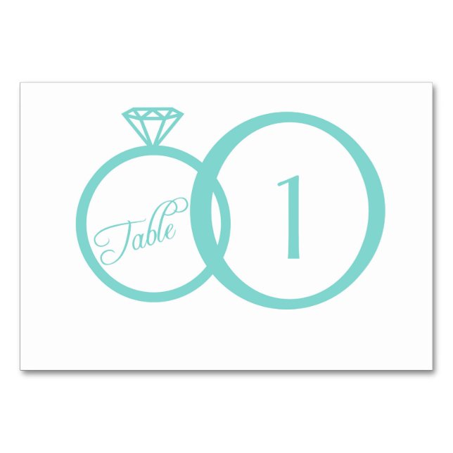 Numéro De Table Nous faisons Mariage (Devant)