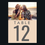Numéro De Table Numéro de tableau de la réception de mariage<br><div class="desc">Téléchargez votre photo préférée sur ces cartes de mariage photo personnalisées. Vous recherchez une combinaison de couleurs spécifique ? Contactez-moi - Je serais heureux d'aider.</div>
