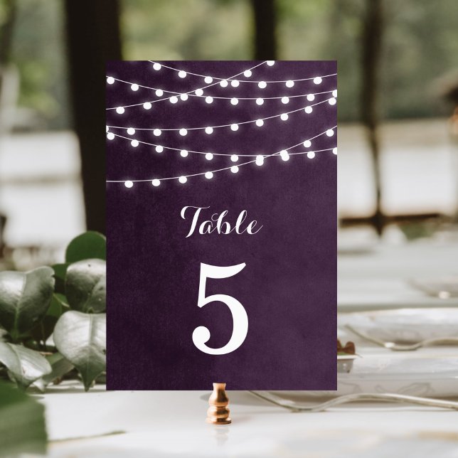 Numéro De Table Numéros de tableau Mariage de la chaîne de prune (Créateur téléchargé)