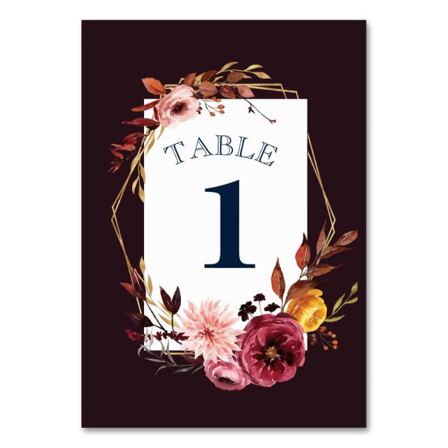 Numéro De Table Numéros de tableau mariage pour Mariage d'or de Bo (Par défaut)