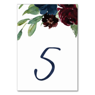 Numéro De Table Numéros de tableau pour KJ #5
