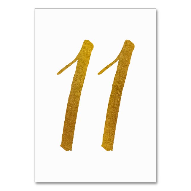 Numéro De Table Numéros de tableau - Typographie Décontractée des  (Par défaut)