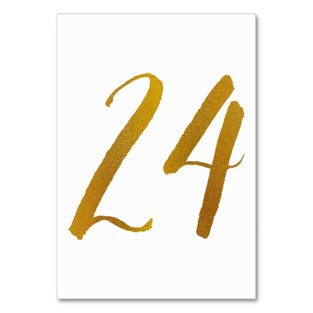 Numéro De Table Numéros de tableau - Typographie Décontractée des  (Par défaut)