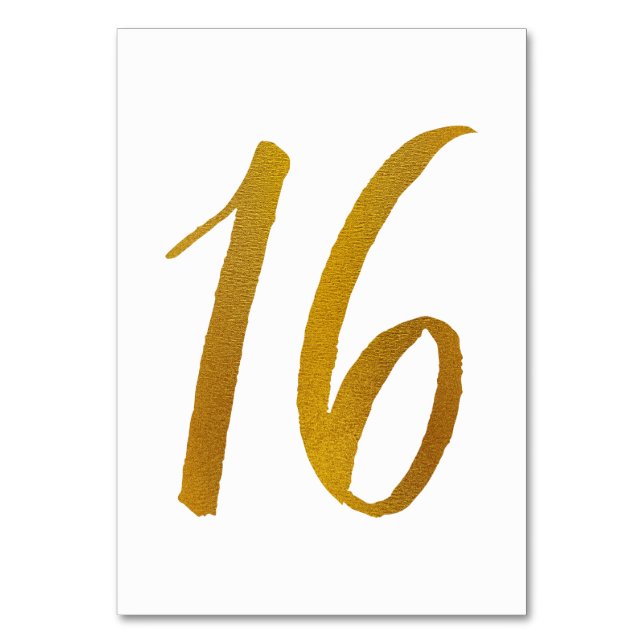 Numéro De Table Numéros de tableau - Typographie Décontractée des  (Par défaut)