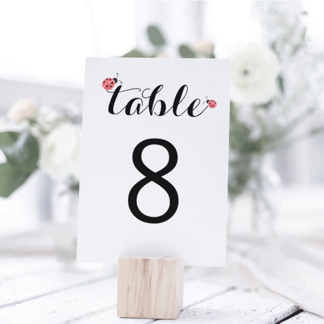 Numéro De Table Numéros du tableau Baby shower de la loterie aquar (Créateur téléchargé)
