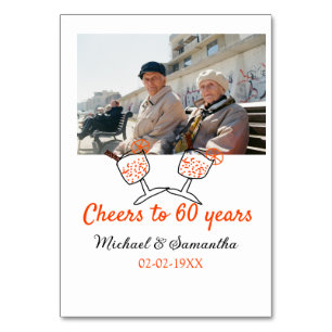 Numéro De Table Orange applaudit à 60 ans de mariage