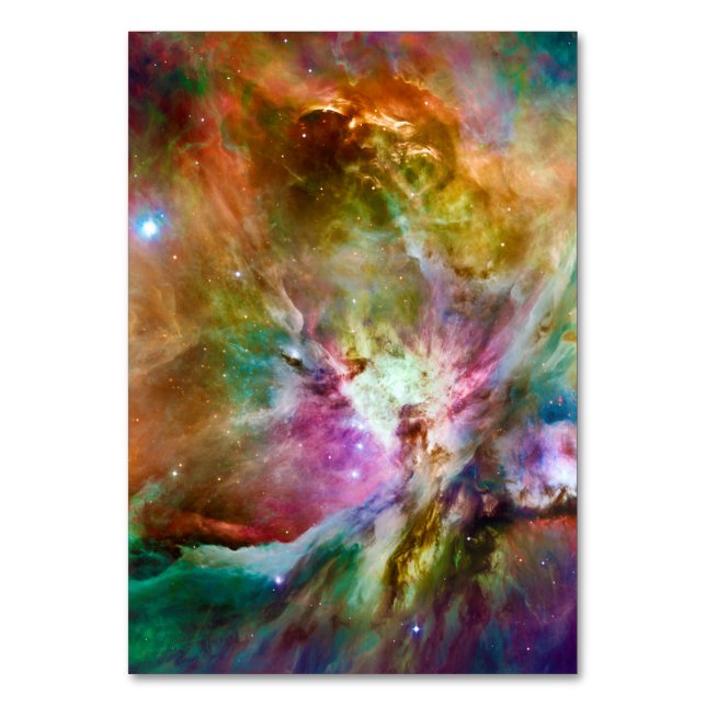 Numéro De Table Orion décoratif Nebula Galaxy Photo spatiale (Par défaut)