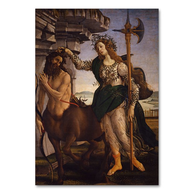 Numéro De Table Pallas et le Centaur par Botticelli (Par défaut)