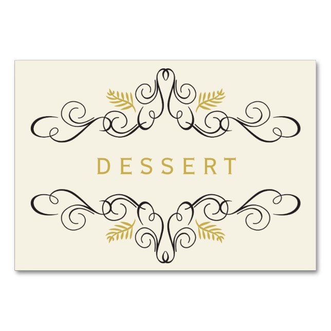 Numéro De Table Panneau de table Festiage Deco Frame de Noël (Devant)